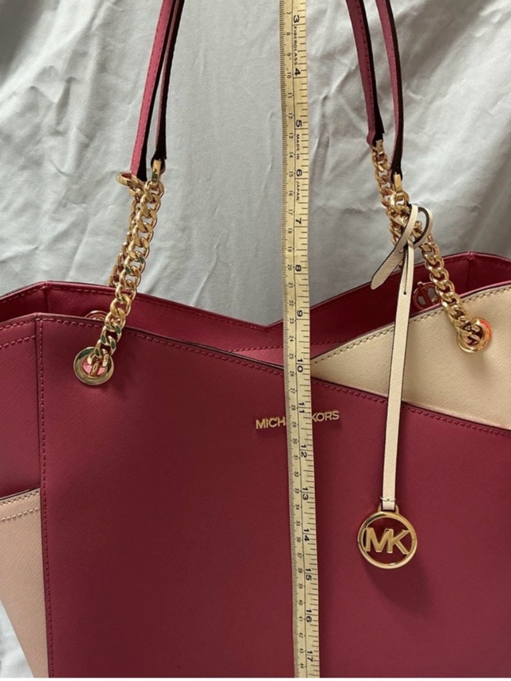 Michael Kors Hot Pink and Pale Pink Shoulder Bag - Picture 12 of 12
